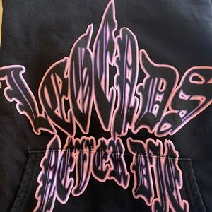 VLONE Juice WRLD Legends never Die Black hoodie M